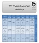تقویم آموزشی دانشگاه فنی حرفه ای
انتخاب واحد، حذف و اضافه ، شروع کلاس های درس