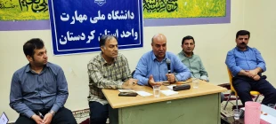 برگزاری جلسه پرسش و پاسخ با دانشجویان ساکن در خوابگاه های پسران دانشگاه ملی مهارت واحد استان کردستان 8