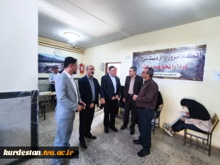 بازدید نماینده نظارت و ارزیابی سازمان مرکزی از فرایند برگزاری امتحانات پایان ترم مراکزدانشگاه ملی مهارت واحداستان کردستان 3